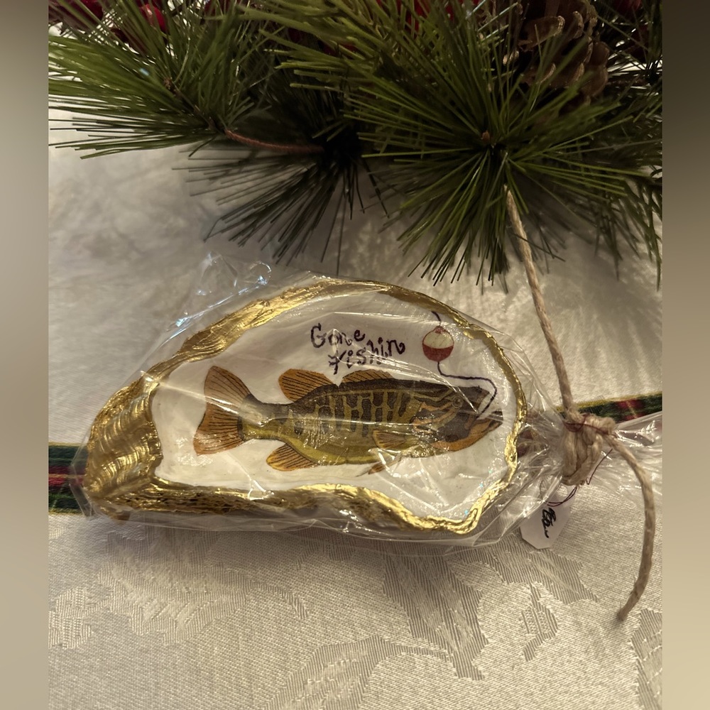 Adorable Gone Fishin Trinket Dish